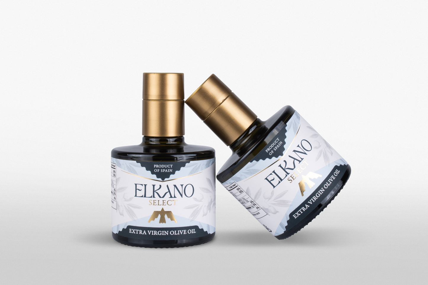 Two bottles Elkano Select 250ml Spanish EVOO